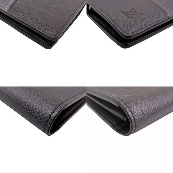 Louis Vuitton Portefeuille Plaza NM Taiga M30715 Grey Long Wallet LV 0669 Louis - Picture 4 of 7